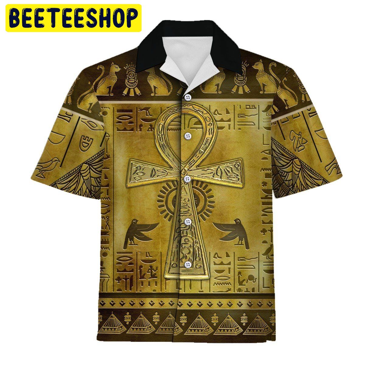 The Ankh 3D All Over Printed Trending Hawaiian Shirt The Ankh 3D All Over Printed Trending Hawaiian Shirt