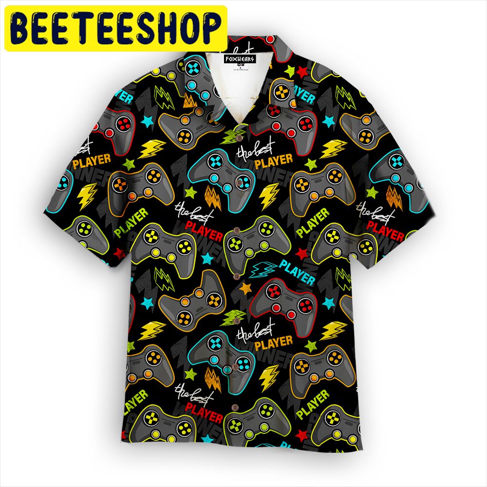 The Best PS Game Player Hawaiian Shirt The Best PS Game Player Hawaiian Shirt