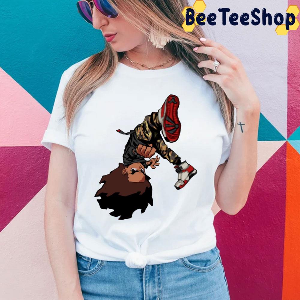 The Boondocks Jumping Trending Unisex T-Shirt The Boondocks Jumping Trending Unisex T-Shirt