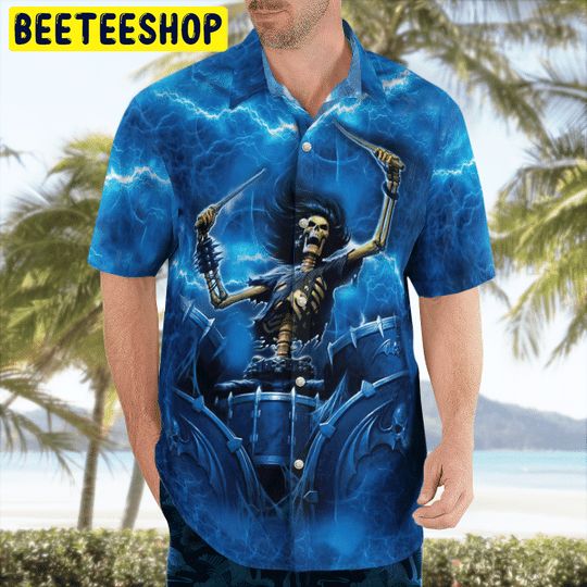 The Death Of Music Trending Hawaiian Shirt The Death Of Music Trending Hawaiian Shirt