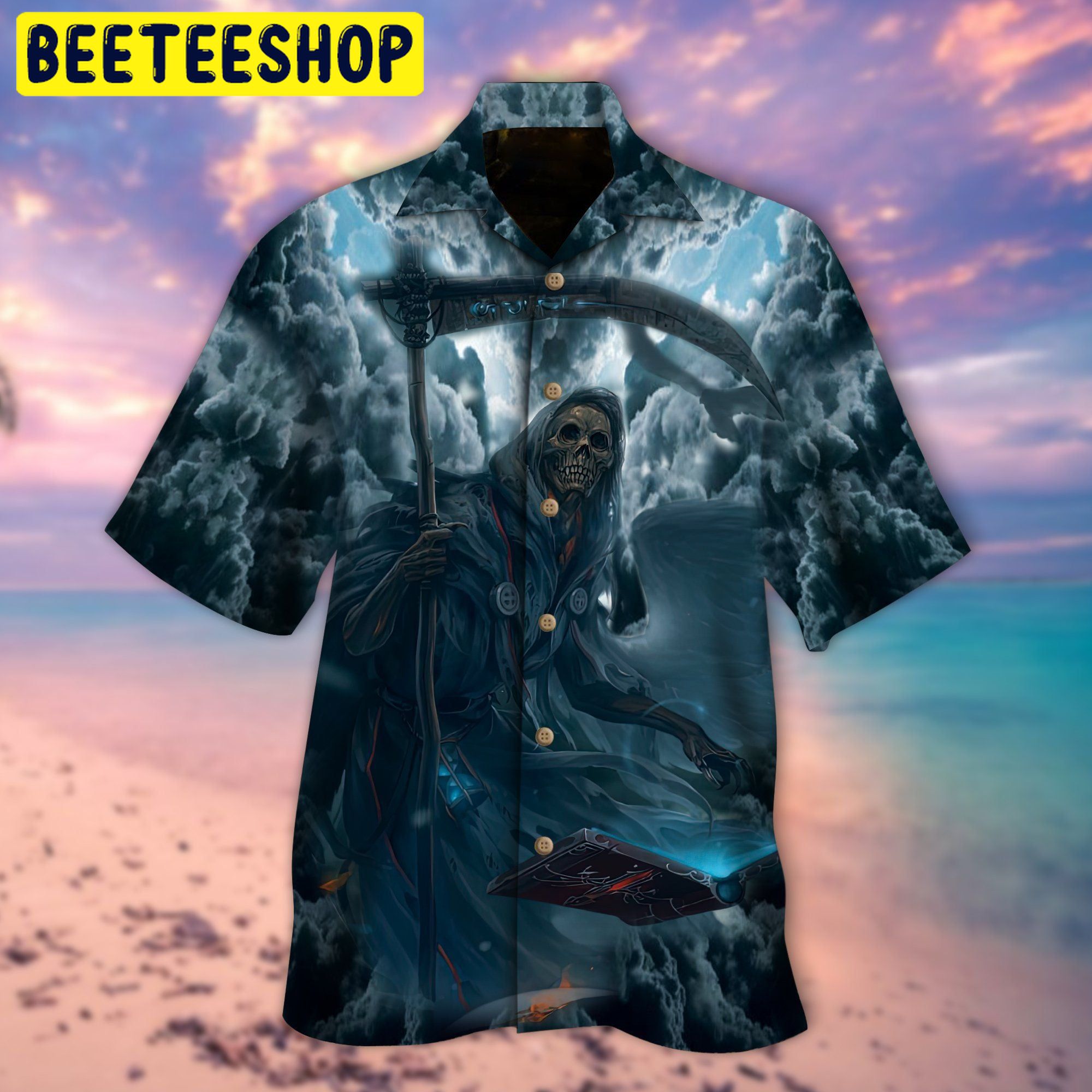 The Death Shadow Trending Hawaiian Shirt The Death Shadow Trending Hawaiian Shirt