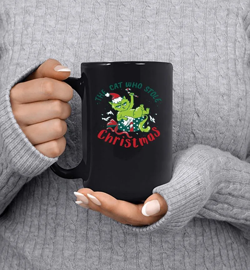 The Grinchcat Who Stole Christmas Mug The Grinchcat Who Stole Christmas Mug
