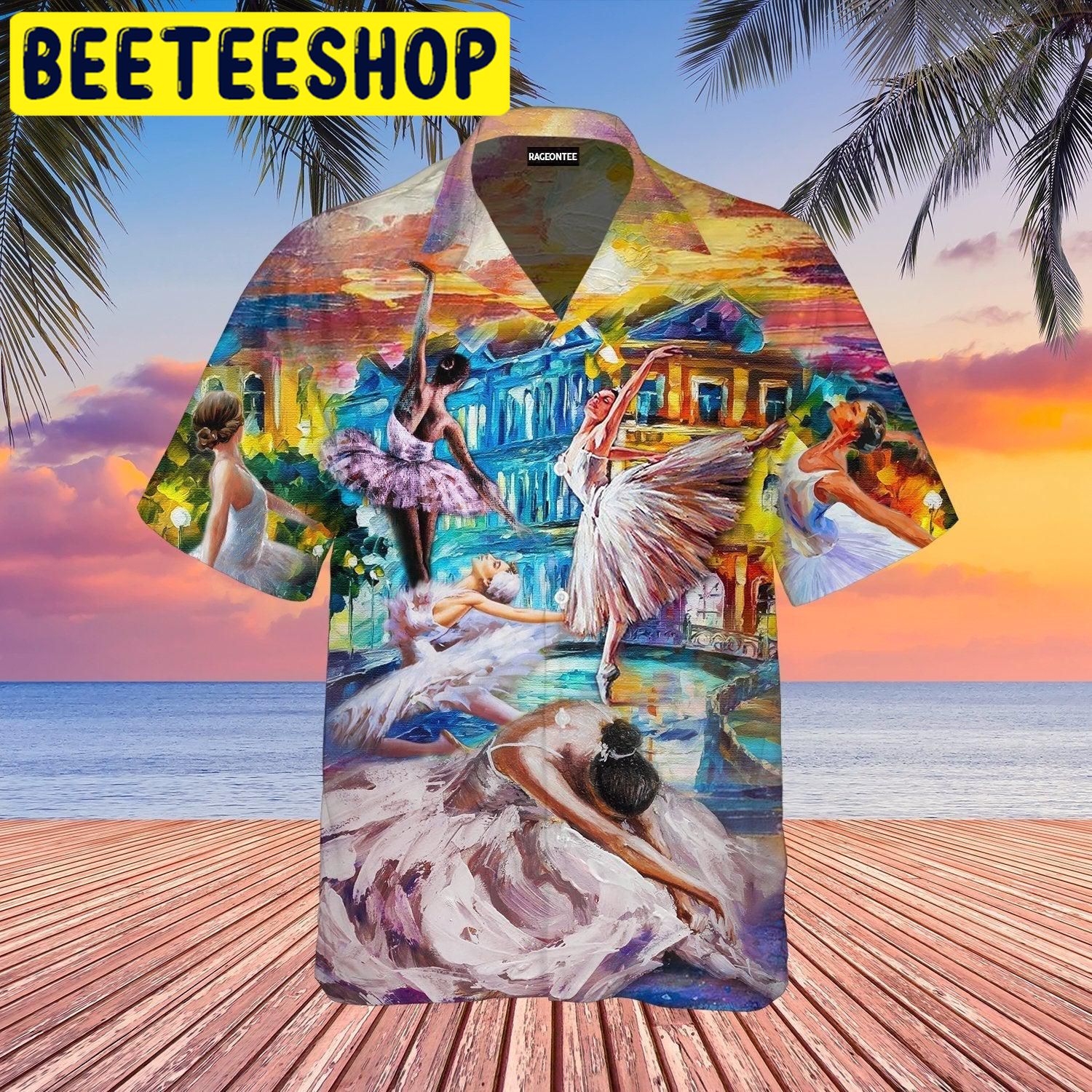 The Magic Ballet Dance Of Ballerina Hawaiian Shirt The Magic Ballet Dance Of Ballerina Hawaiian Shirt