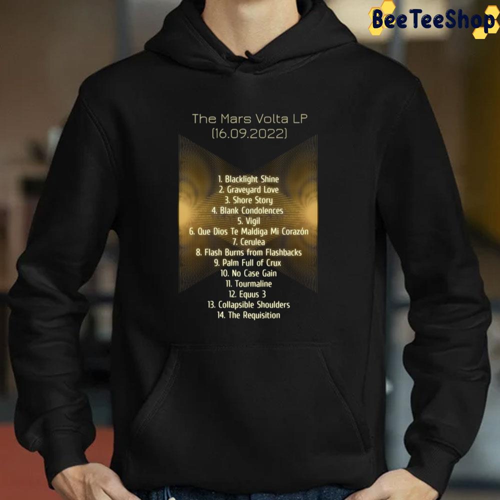 The Mars Volta Lp 16 09 2022 Trending Unisex T-Shirt The Mars Volta Lp 16 09 2022 Trending Unisex T-Shirt