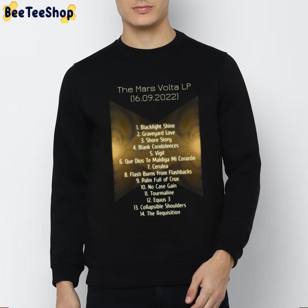 The Mars Volta Lp 16 09 2022 Trending Unisex T-Shirt The Mars Volta Lp 16 09 2022 Trending Unisex T-Shirt