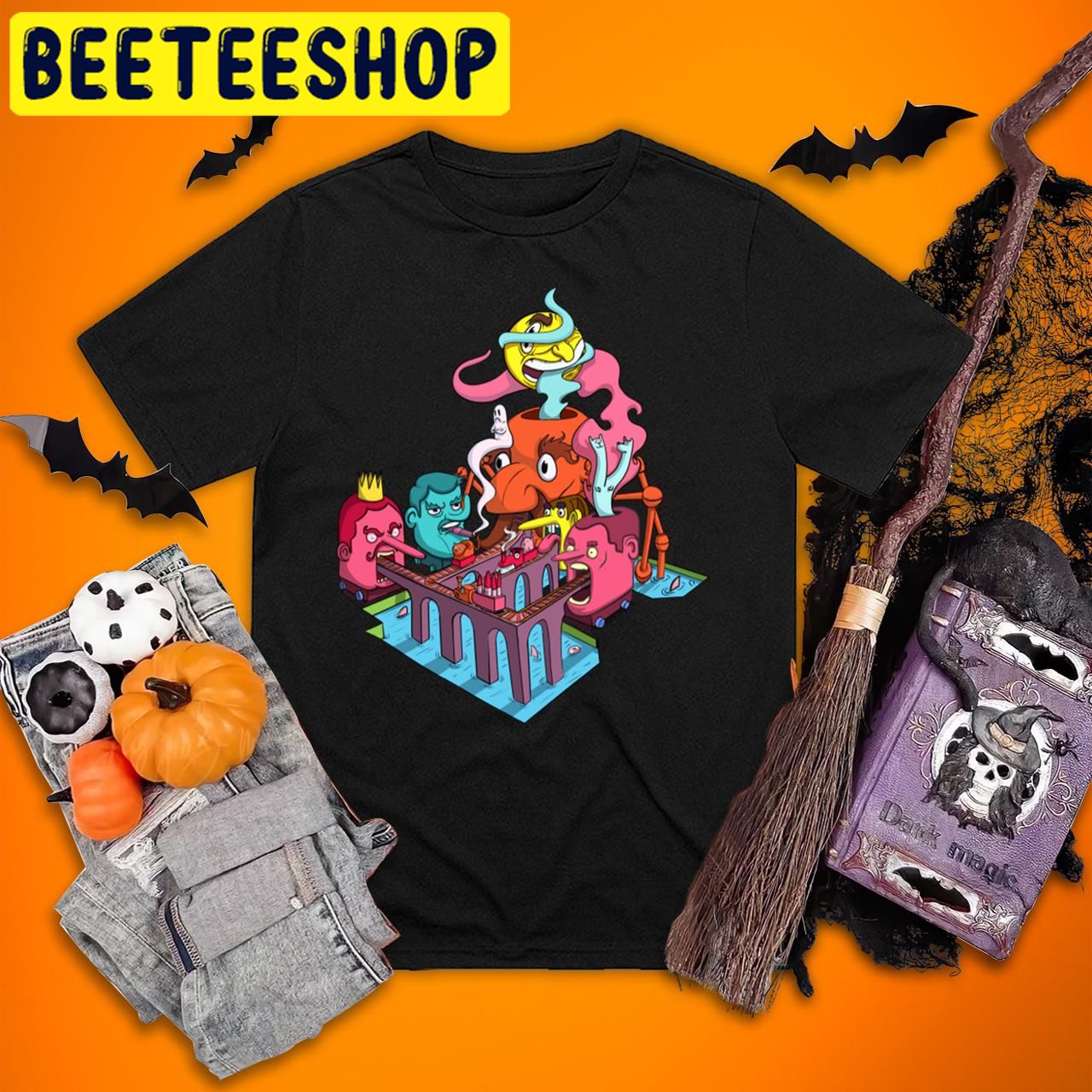 The Mouths And Spirits Coaster Disneyland Halloween Trending Unisex T-Shirt The Mouths And Spirits Coaster Disneyland Halloween Trending Unisex T-Shirt