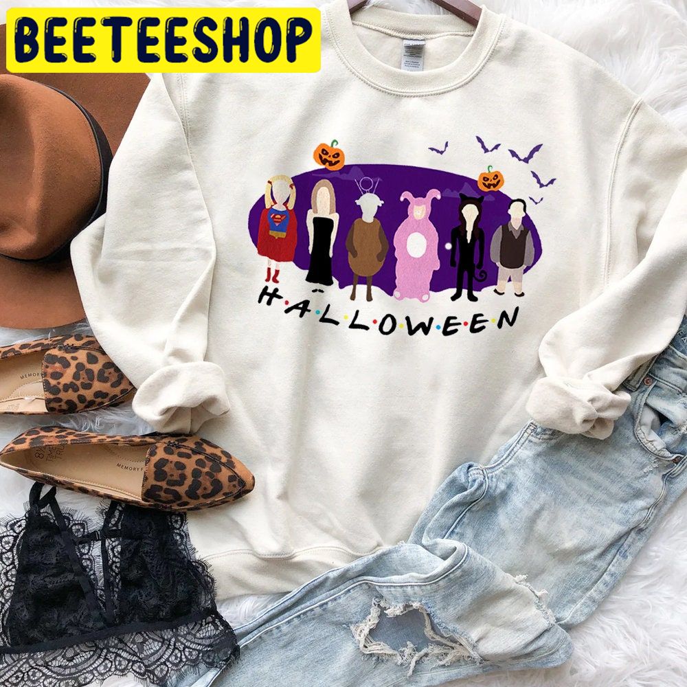 The One With The Halloween Party Friends Halloween Trending Unisex Shirt The One With The Halloween Party Friends Halloween Trending Unisex Shirt