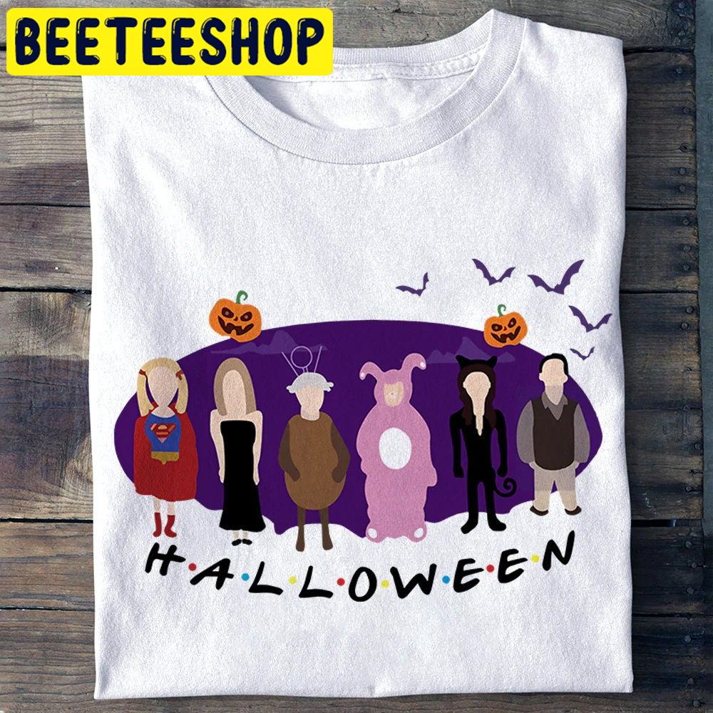 The One With The Halloween Party Friends Halloween Trending Unisex Shirt The One With The Halloween Party Friends Halloween Trending Unisex Shirt