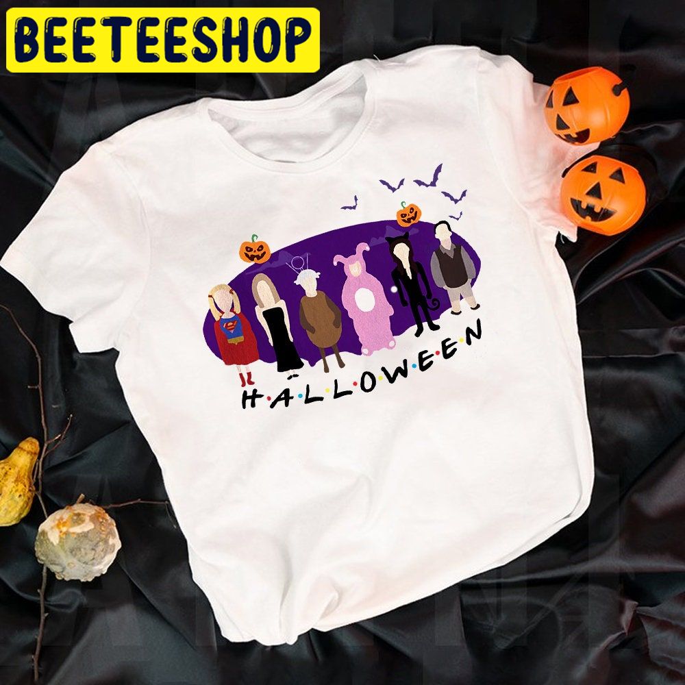 The One With The Halloween Party Friends Halloween Trending Unisex Shirt The One With The Halloween Party Friends Halloween Trending Unisex Shirt