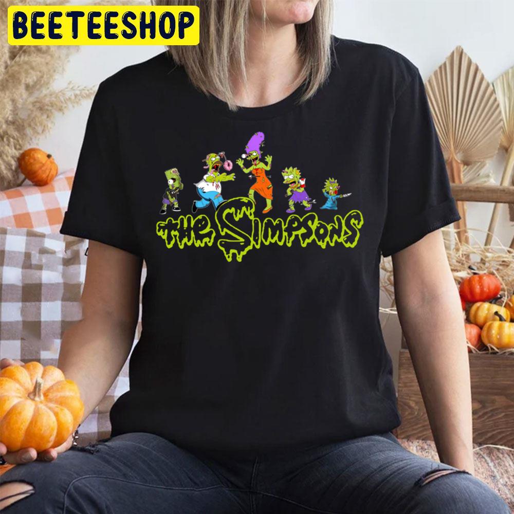 The Simpsons Halloween Design Trending Unisex T-Shirt The Simpsons Halloween Design Trending Unisex T-Shirt