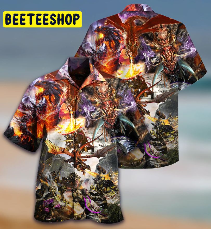The War Dragon Love Life 22 Trending Hawaiian Shirt The War Dragon Love Life 22 Trending Hawaiian Shirt