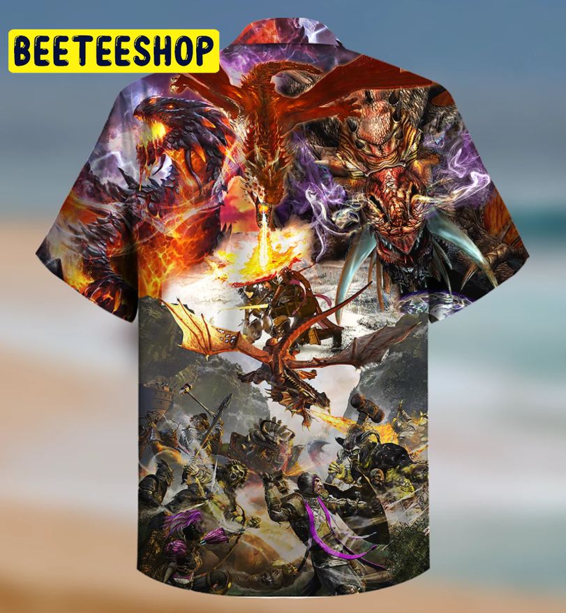 The War Dragon Love Life 22 Trending Hawaiian Shirt The War Dragon Love Life 22 Trending Hawaiian Shirt