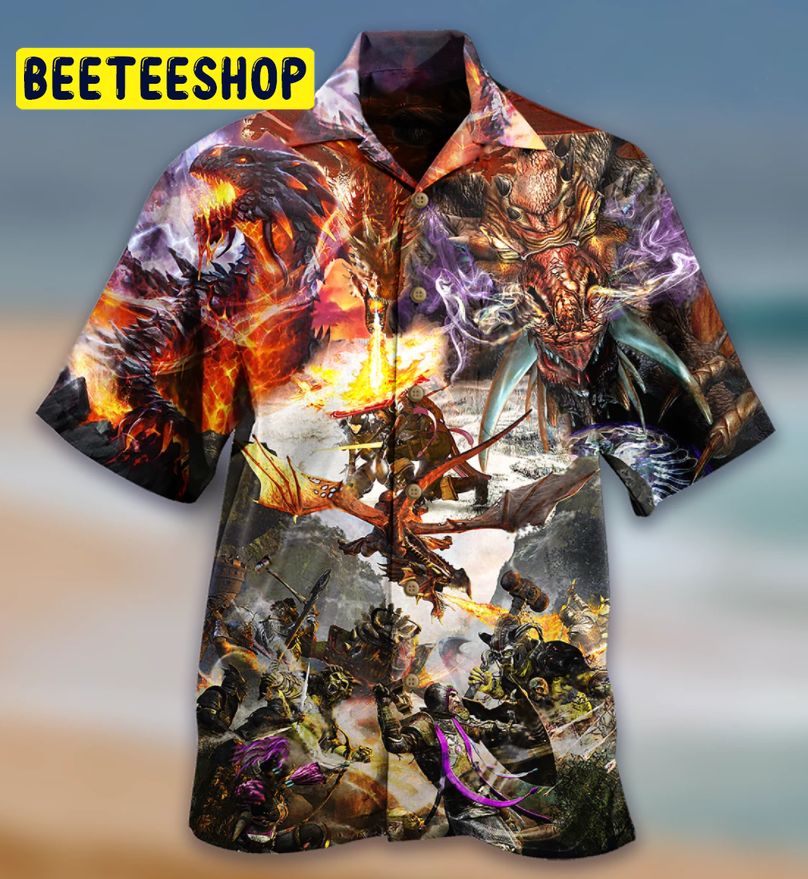The War Dragon Love Life 22 Trending Hawaiian Shirt The War Dragon Love Life 22 Trending Hawaiian Shirt