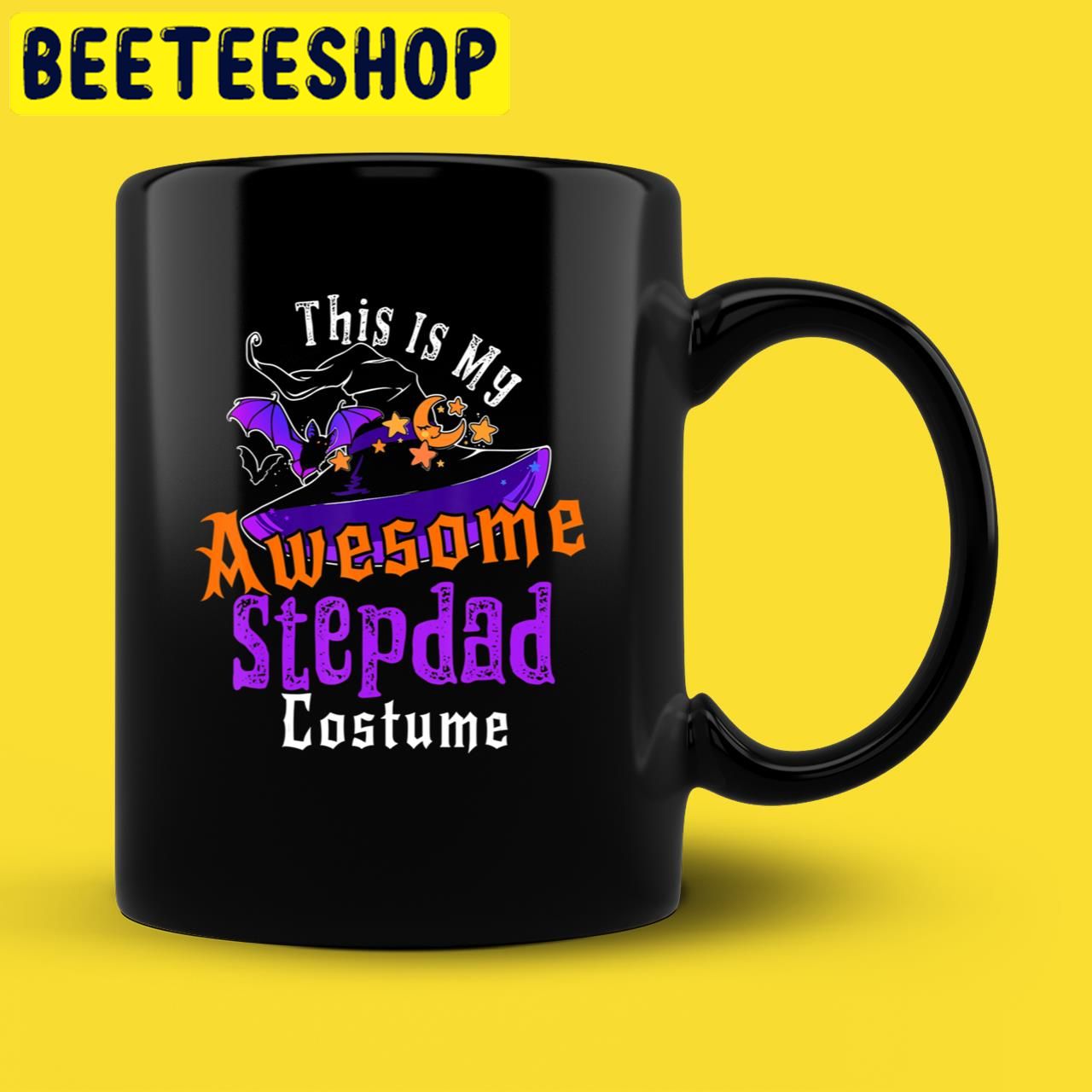This Is My Awesome Stepdad Costume Witch Stepdad Halloween Trending Unisex T-Shirt This Is My Awesome Stepdad Costume Witch Stepdad Halloween Trending Unisex T-Shirt