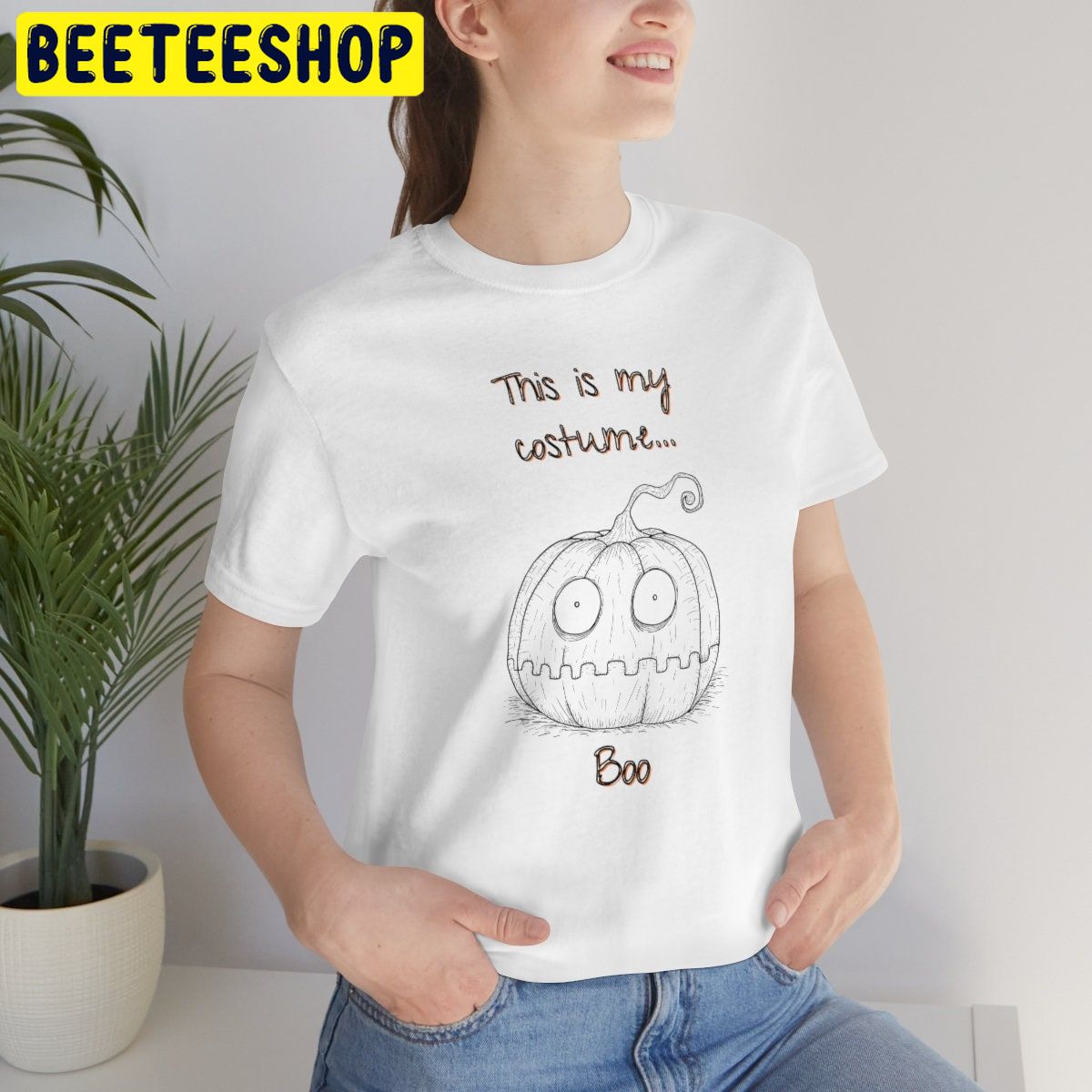 This Is My Costume Halloween Trending Unisex Shirt This Is My Costume Halloween Trending Unisex Shirt