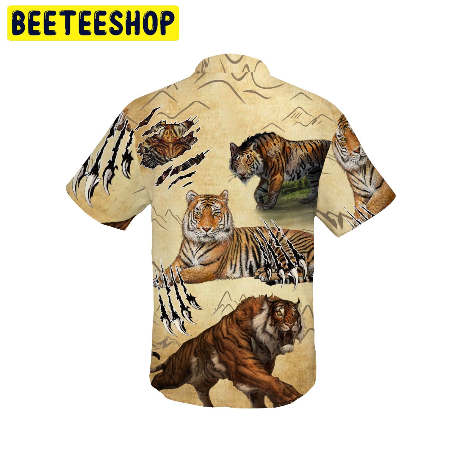 Tiger Claw Trending Hawaiian Shirt Tiger Claw Trending Hawaiian Shirt