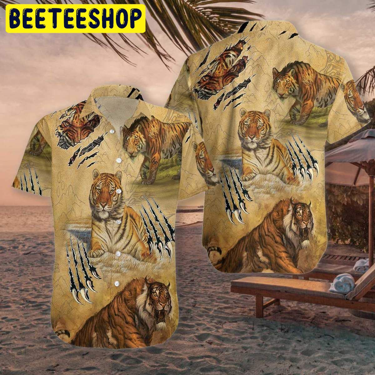 Tiger Claw Trending Hawaiian Shirt Tiger Claw Trending Hawaiian Shirt
