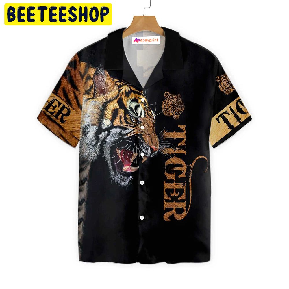 Tiger Skin Trending Hawaiian Shirt Tiger Skin Trending Hawaiian Shirt