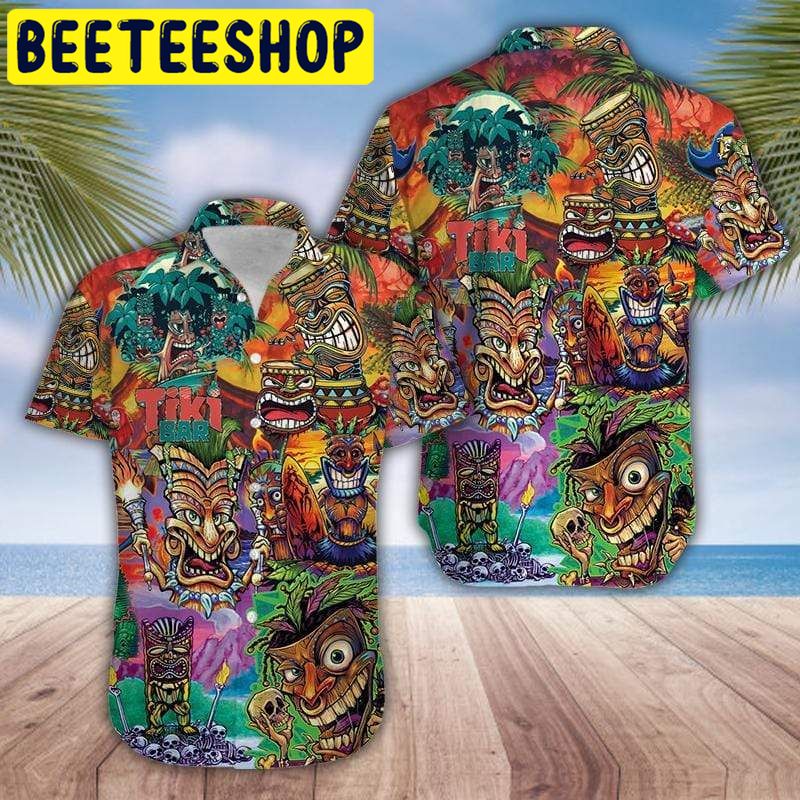 Tiki Bar Chill Hawaiian Shirt Tiki Bar Chill Hawaiian Shirt