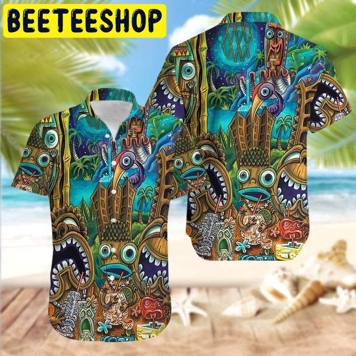 Tiki Can't You See Unisex Hawaiian Shirt Tiki Can't You See Unisex Hawaiian Shirt