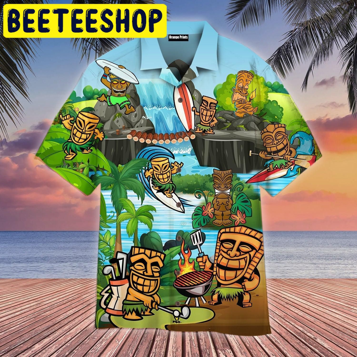Tiki Keep Saying Aloha Tiki Hawaii Hawaiian Shirt Tiki Keep Saying Aloha Tiki Hawaii Hawaiian Shirt