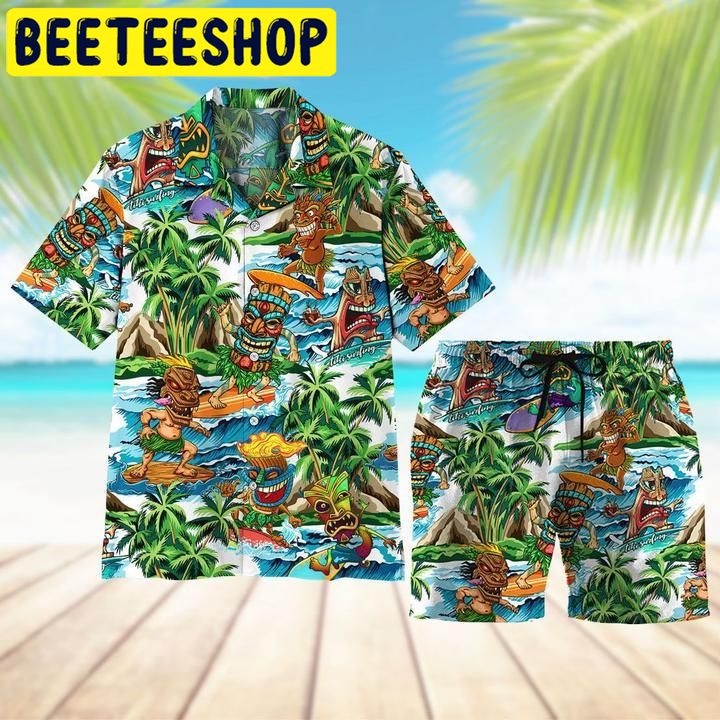 Tiki Surfing Hawaiian Tiki Surfing Hawaiian