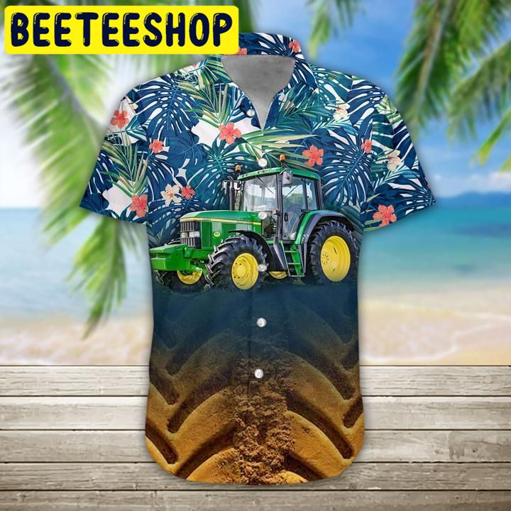 Tractor Hawaiian Shirt Tractor Hawaiian Shirt