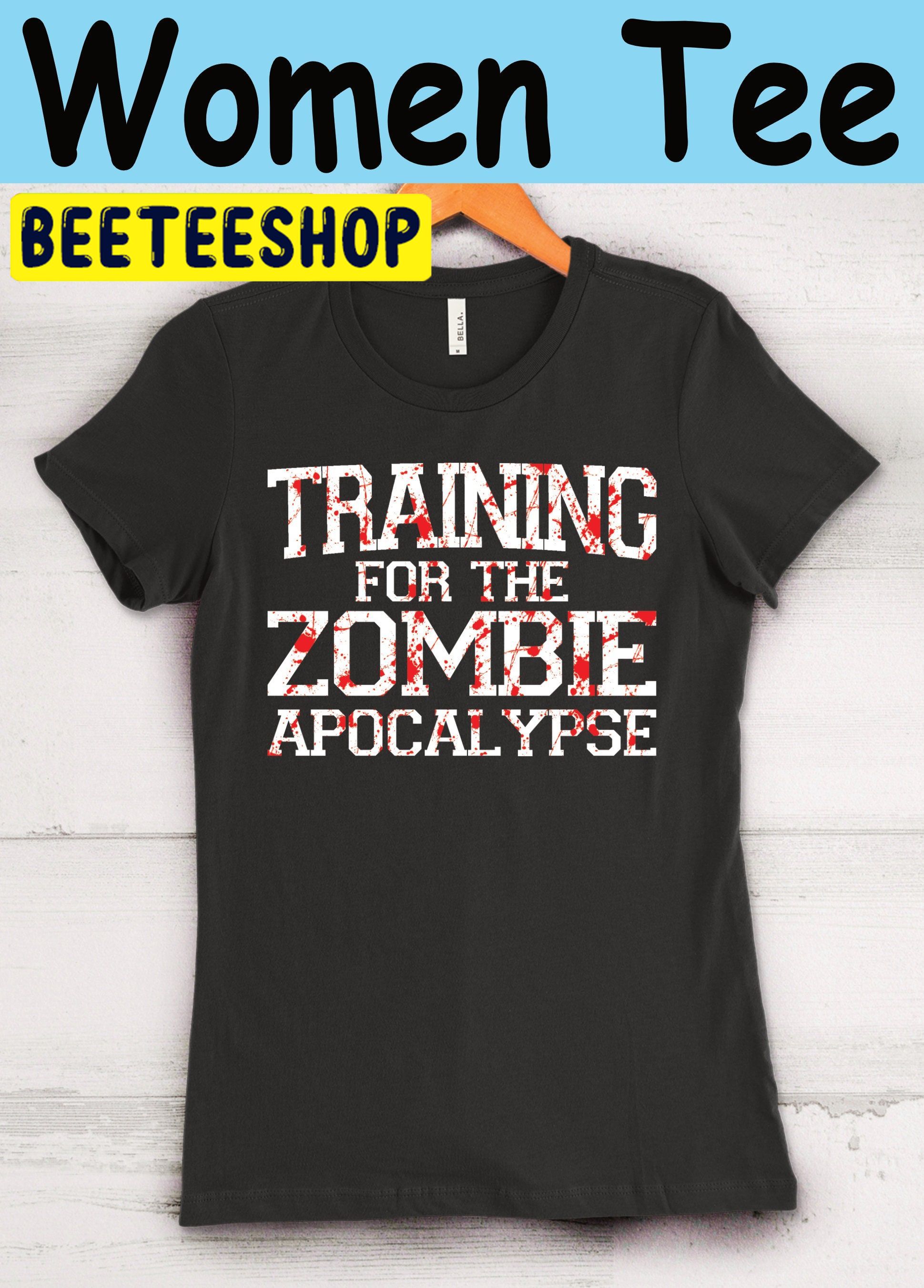 Training For The Zombie Apocalypse HalloweenTrending Unisex Shirt