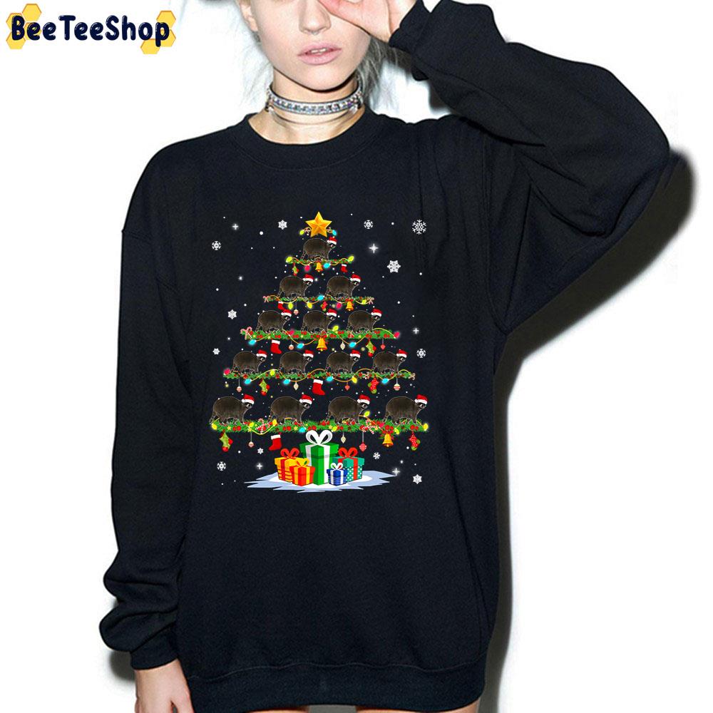 Tree Light Raccoon Lover Christmas Trending Unisex T-Shirt Tree Light Raccoon Lover Christmas Trending Unisex T-Shirt
