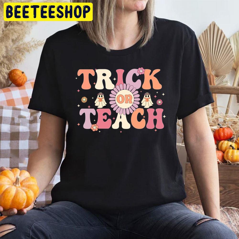 Trick Or Teach Halloween Trending Unisex T-Shirt Trick Or Teach Halloween Trending Unisex T-Shirt