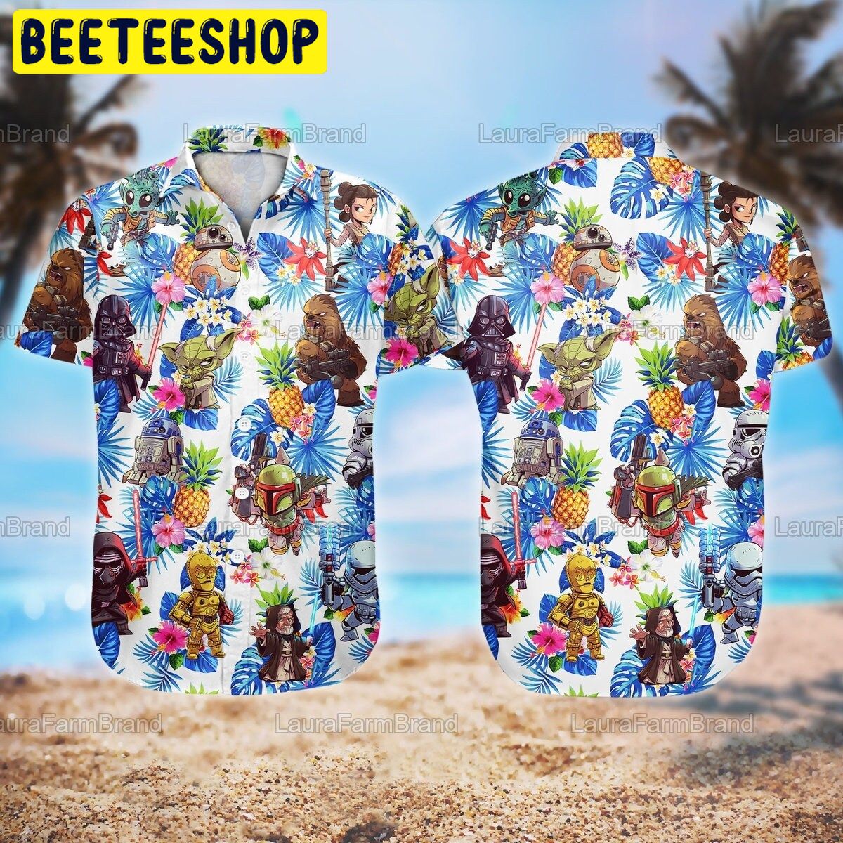 Tropical Yoda Star Wars Trending Hawaiian Shirt Tropical Yoda Star Wars Trending Hawaiian Shirt