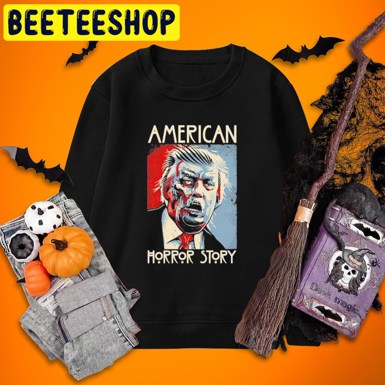 Trump American Horror Story Funny Trumps Halloween Trending Unisex T-Shirt Trump American Horror Story Funny Trumps Halloween Trending Unisex T-Shirt