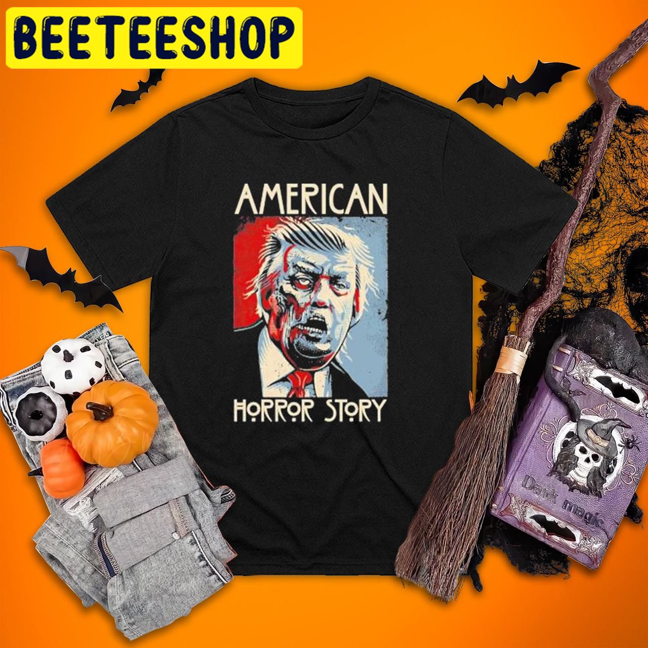 Trump American Horror Story Funny Trumps Halloween Trending Unisex T-Shirt Trump American Horror Story Funny Trumps Halloween Trending Unisex T-Shirt