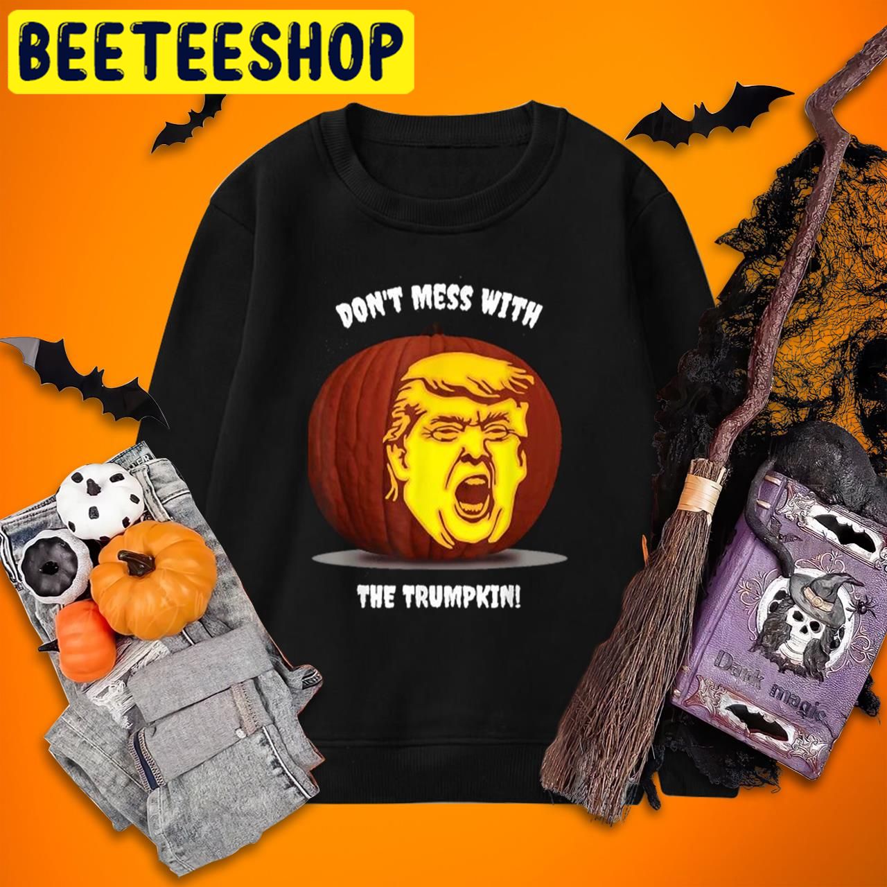 Trumpkin Don't Mess With the Trumpkin Halloween Trending Unisex T-Shirt Trumpkin Don't Mess With the Trumpkin Halloween Trending Unisex T-Shirt