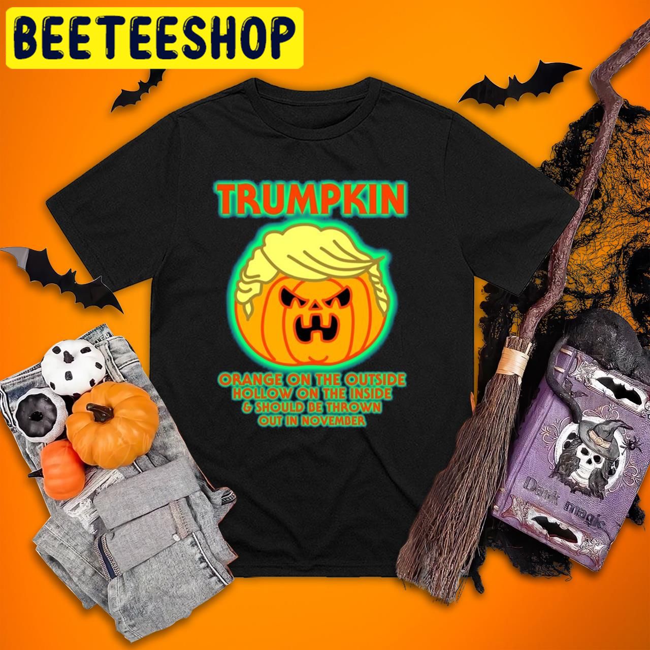Trumpkin Funny Donald Trump Pumpkin Political Halloween Trending Unisex T-Shirt Trumpkin Funny Donald Trump Pumpkin Political Halloween Trending Unisex T-Shirt