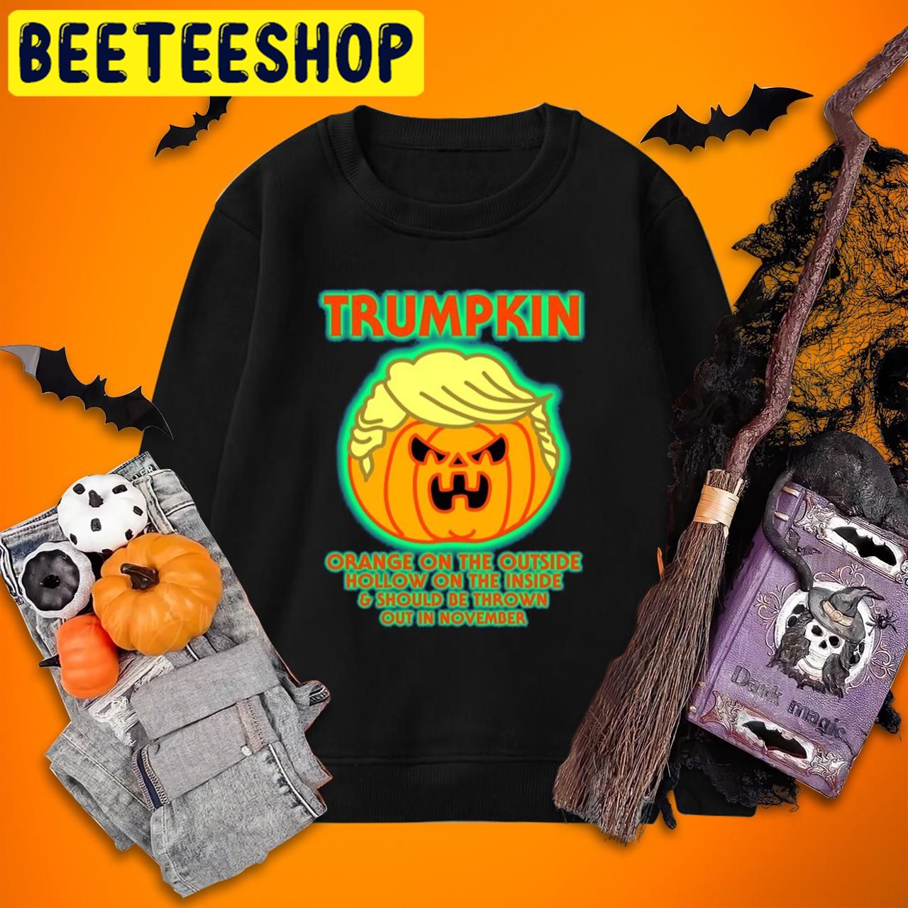 Trumpkin Funny Donald Trump Pumpkin Political Halloween Trending Unisex T-Shirt Trumpkin Funny Donald Trump Pumpkin Political Halloween Trending Unisex T-Shirt