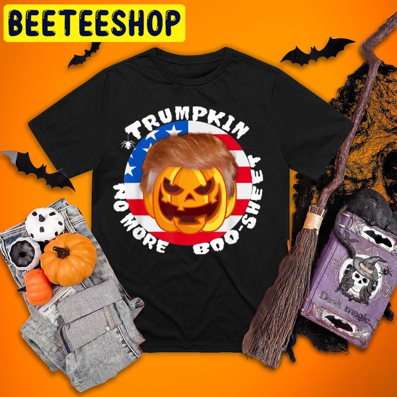 Trumpkin No More Boo Sheet Halloween Trending Unisex T-Shirt Trumpkin No More Boo Sheet Halloween Trending Unisex T-Shirt