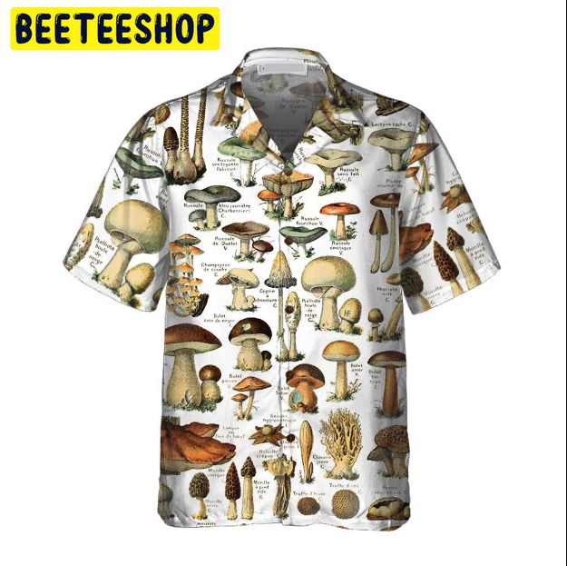 Types Of Mushroom Trending Hawaiian Shirt Types Of Mushroom Trending Hawaiian Shirt