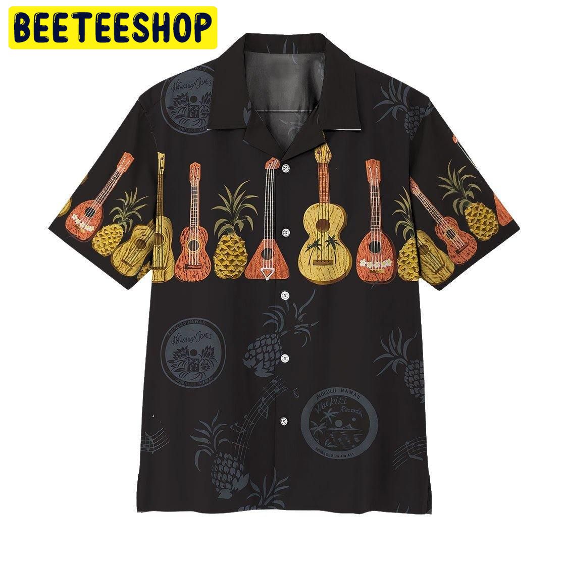Ukulele Trending Hawaiian Shirt Ukulele Trending Hawaiian Shirt