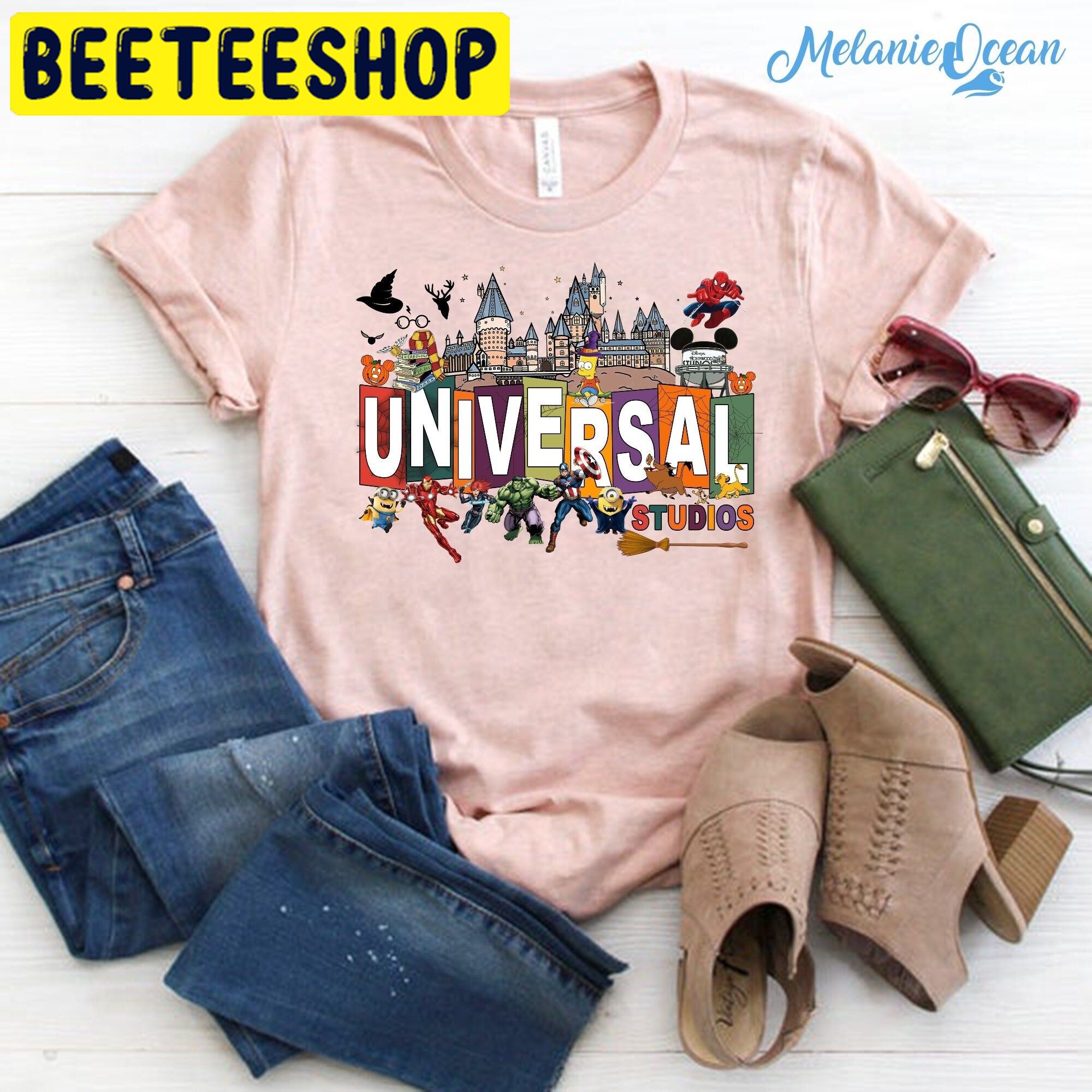 Universal Studios Disney Halloween Mickey Minnie Halloween Trending Unisex Shirt Universal Studios Disney Halloween Mickey Minnie Halloween Trending Unisex Shirt