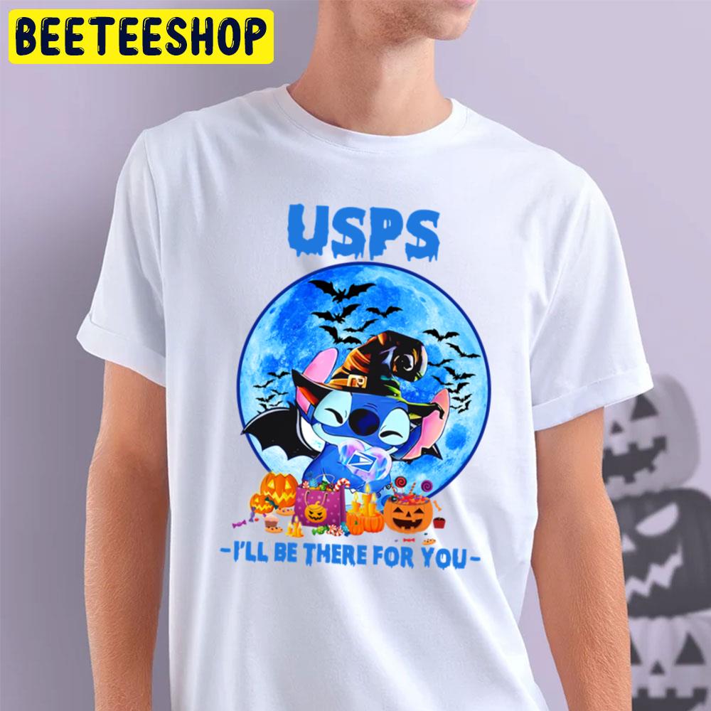 Usps I'll Be There For You Cute Stitch Halloween Trending Unisex T-Shirt Usps I'll Be There For You Cute Stitch Halloween Trending Unisex T-Shirt