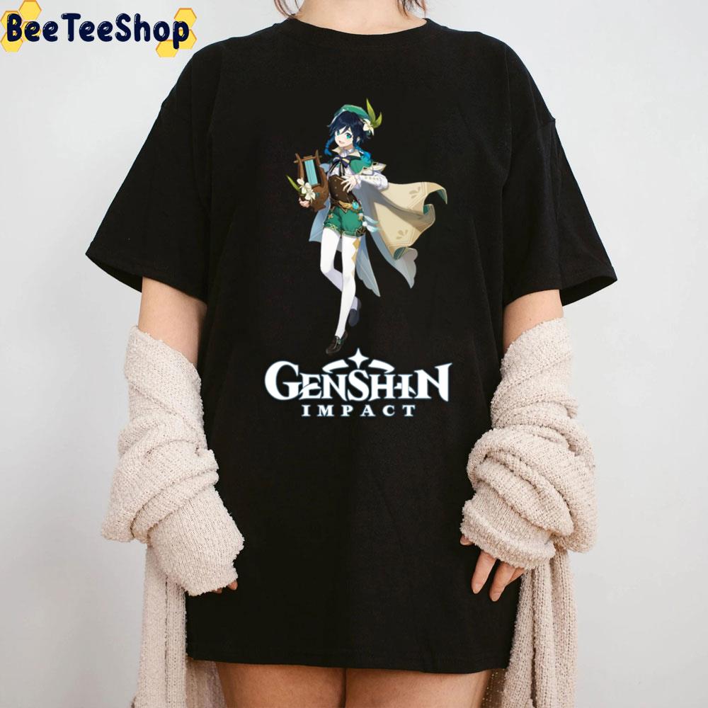 Venti Genshin Impact Trending Unisex T-Shirt Venti Genshin Impact Trending Unisex T-Shirt