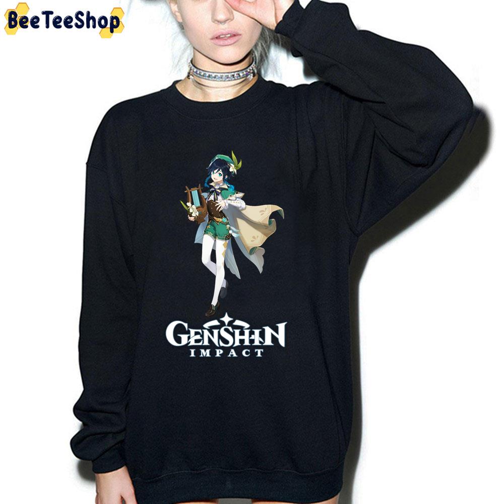 Venti Genshin Impact Trending Unisex T-Shirt Venti Genshin Impact Trending Unisex T-Shirt