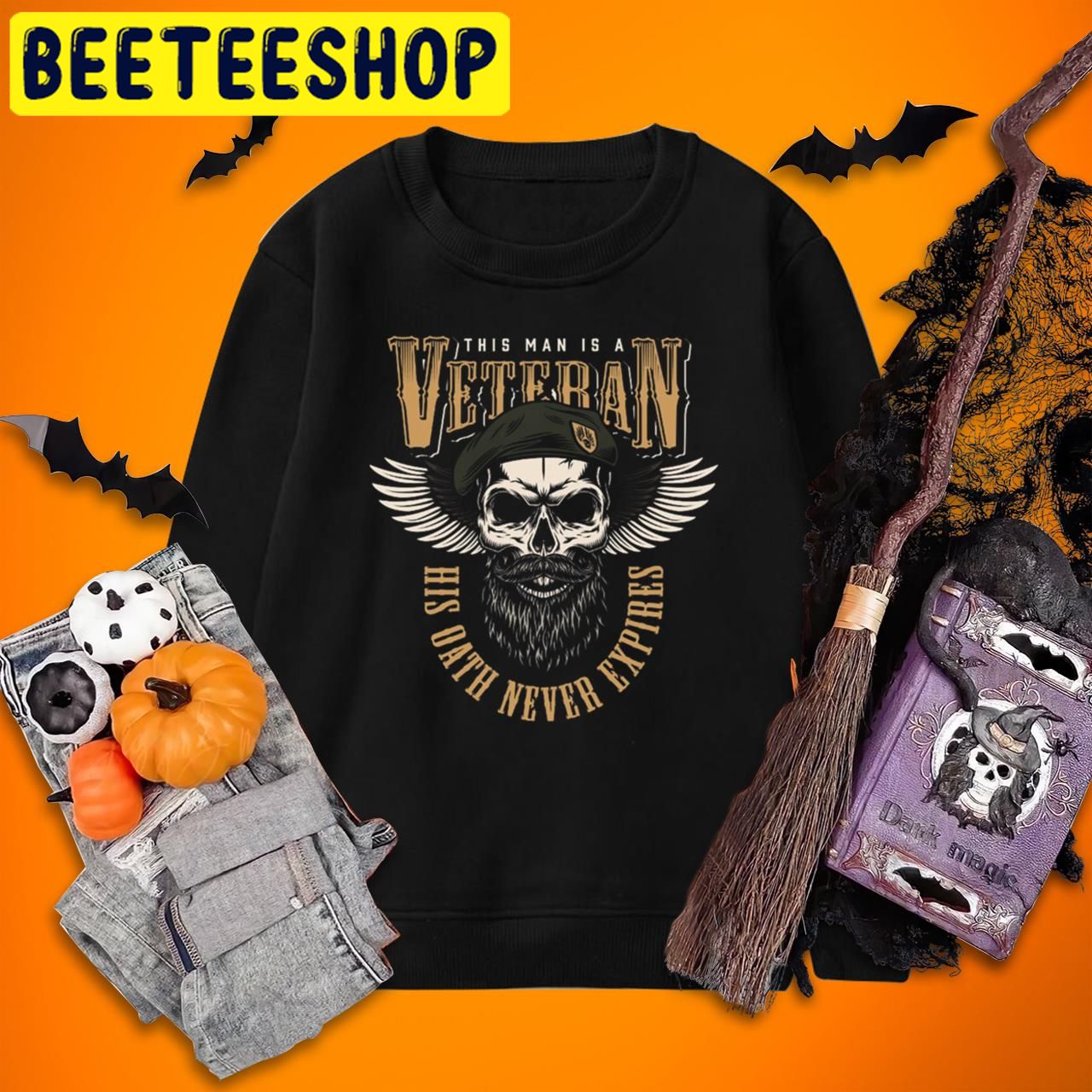 Veteran His Oath Never Expires Halloween Trending Unisex T-Shirt Veteran His Oath Never Expires Halloween Trending Unisex T-Shirt