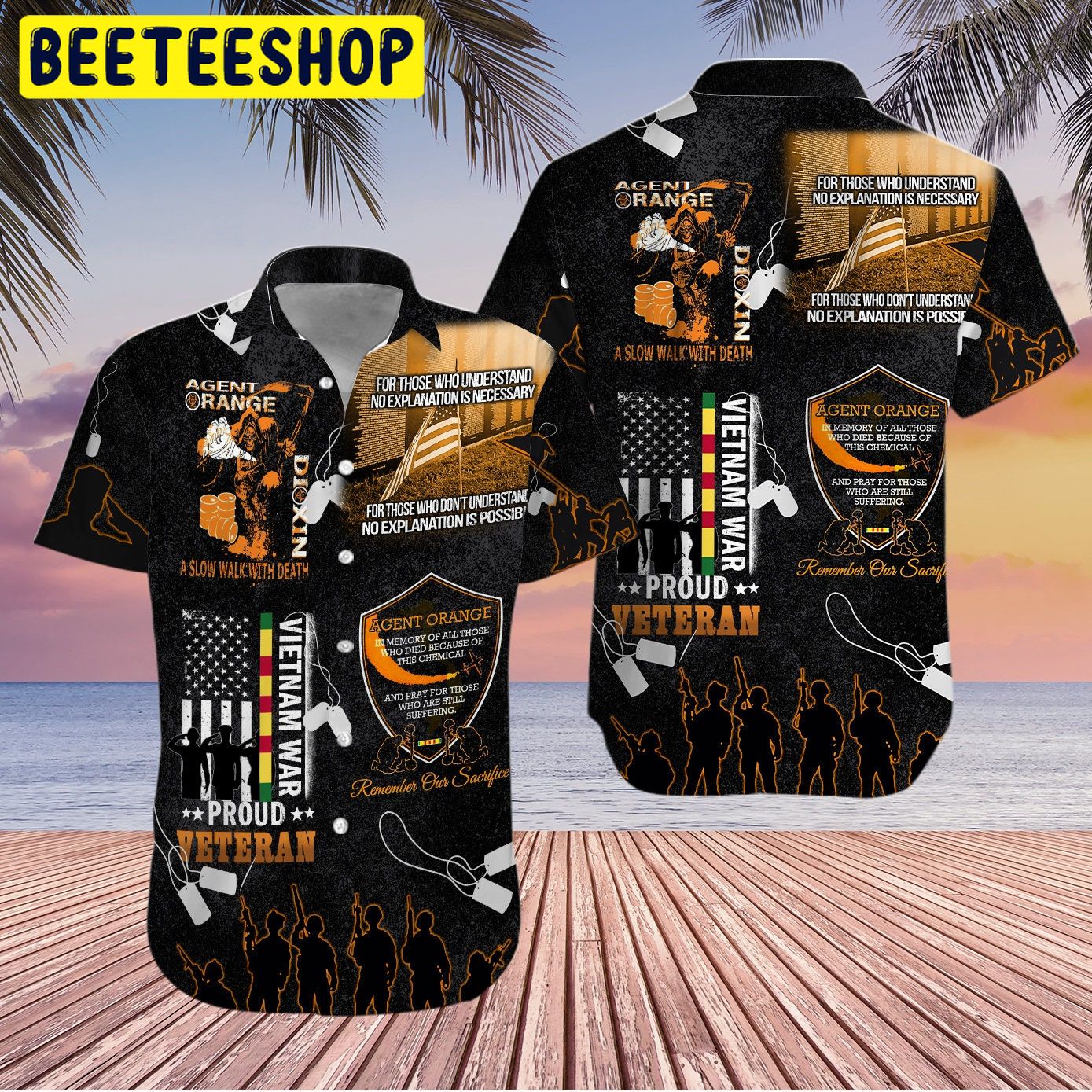 Vietnam Proud Veteran Trending Hawaiian Shirt Vietnam Proud Veteran Trending Hawaiian Shirt
