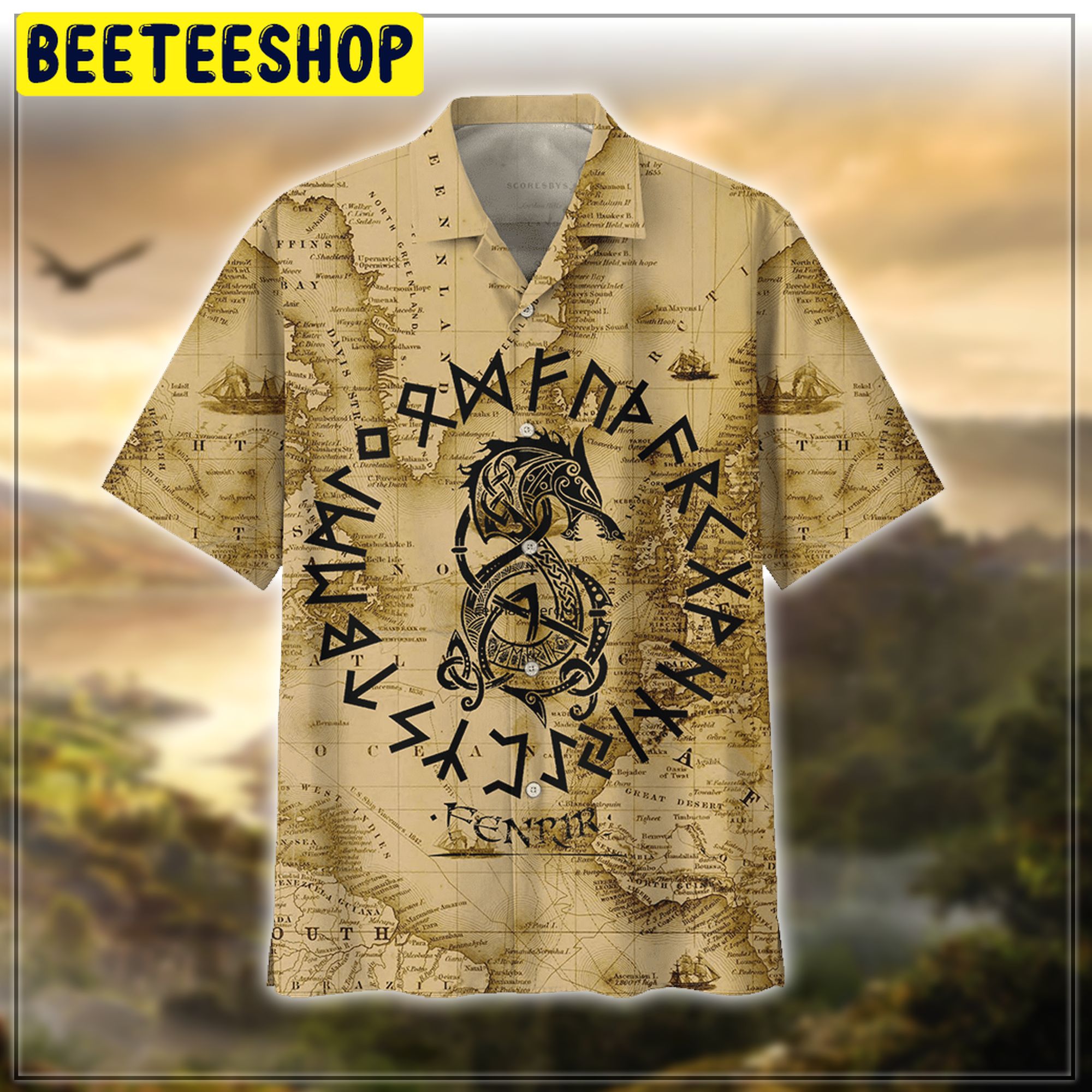 Viking Trending Hawaiian Shirt Viking Trending Hawaiian Shirt