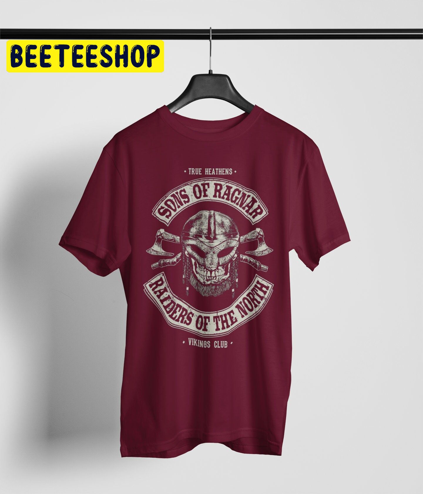 Vikings The Sons Of Ragnar Vintage Trending Unisex T-Shirt Vikings The Sons Of Ragnar Vintage Trending Unisex T-Shirt