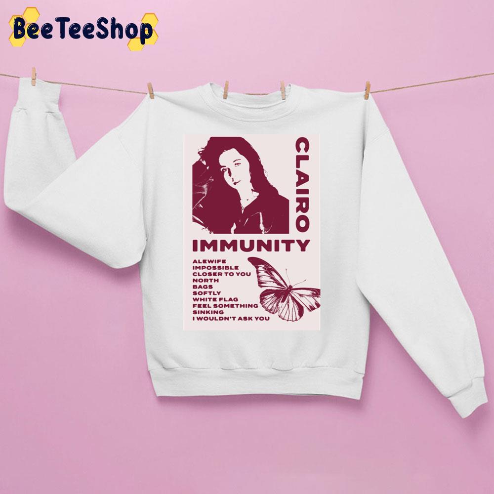Vintage Art Clairo Immunity Trending Unisex Sweatshirt Vintage Art Clairo Immunity Trending Unisex Sweatshirt