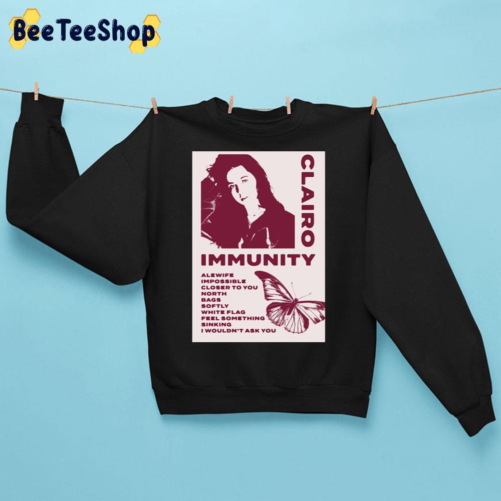 Vintage Art Clairo Immunity Trending Unisex Sweatshirt Vintage Art Clairo Immunity Trending Unisex Sweatshirt