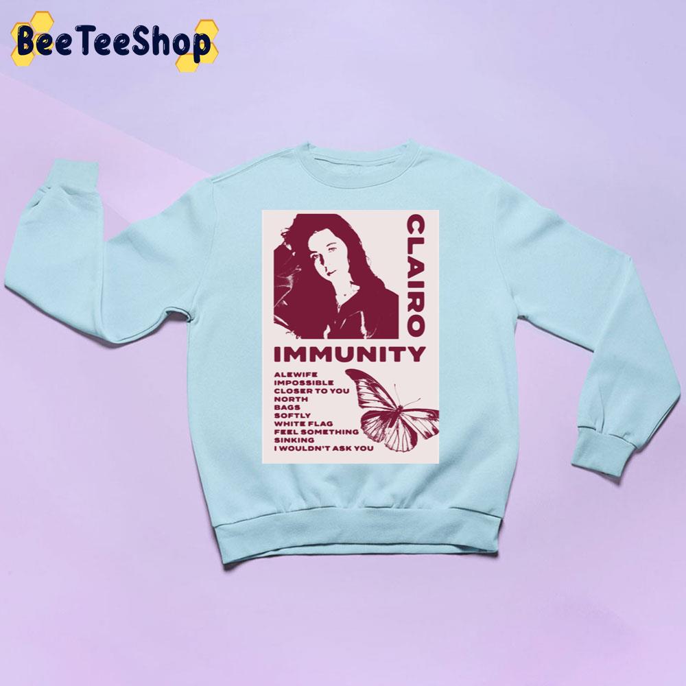 Vintage Art Clairo Immunity Trending Unisex Sweatshirt Vintage Art Clairo Immunity Trending Unisex Sweatshirt